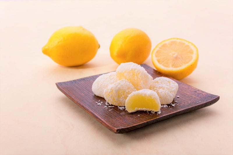 Japanese Mochi - 130g Premium Traditional Japanese Rice Cakes Wagashi Food Candy Sweets by Seiki (Lemon) - Image 2